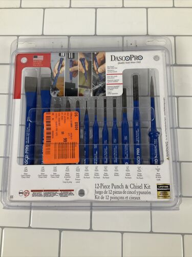 DASCO PRO 88 12 PIECE PUNCH AND CHISEL SET MADE IN USA FAST SHIPPING BRAND NEW (6922752819383)